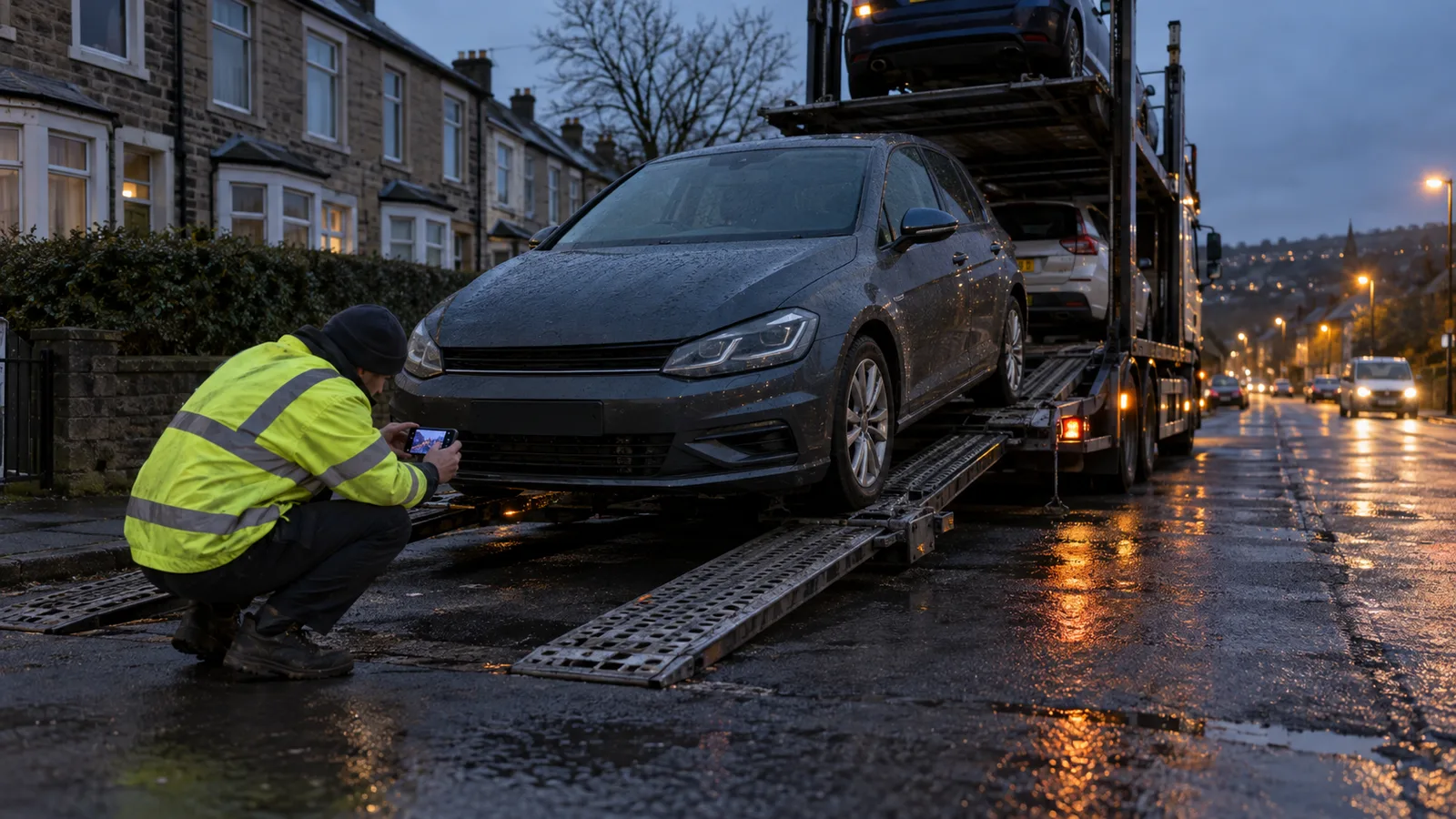 kerbside collection · transporter